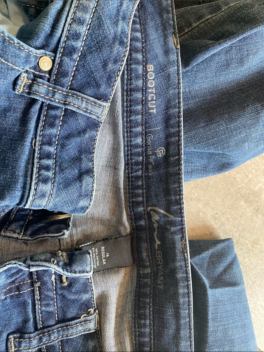 Lane Bryant Men’s Bootcut Jeans - Indigo Blue